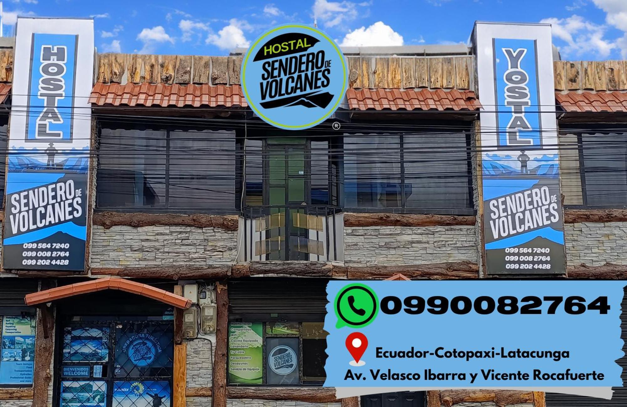 Hostal Sendero De Volcanes ลาตาคุงกา ภายนอก รูปภาพ